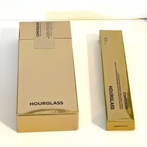 NIB Hourglass Confession refillable lipstick set plus extra ultra slim lipstick